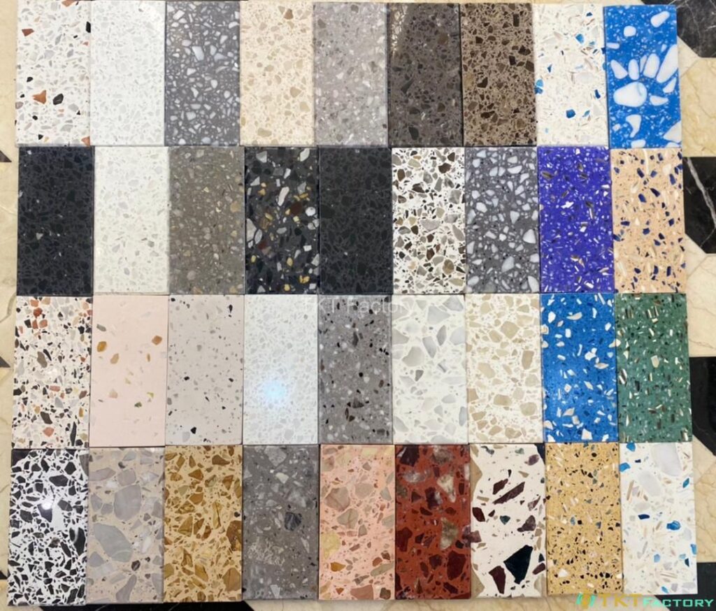 Thiết kế đa dạng của Terrazzo