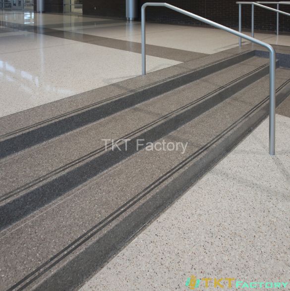 Sàn Terrazzo bê tông sử dụng ngoài trời