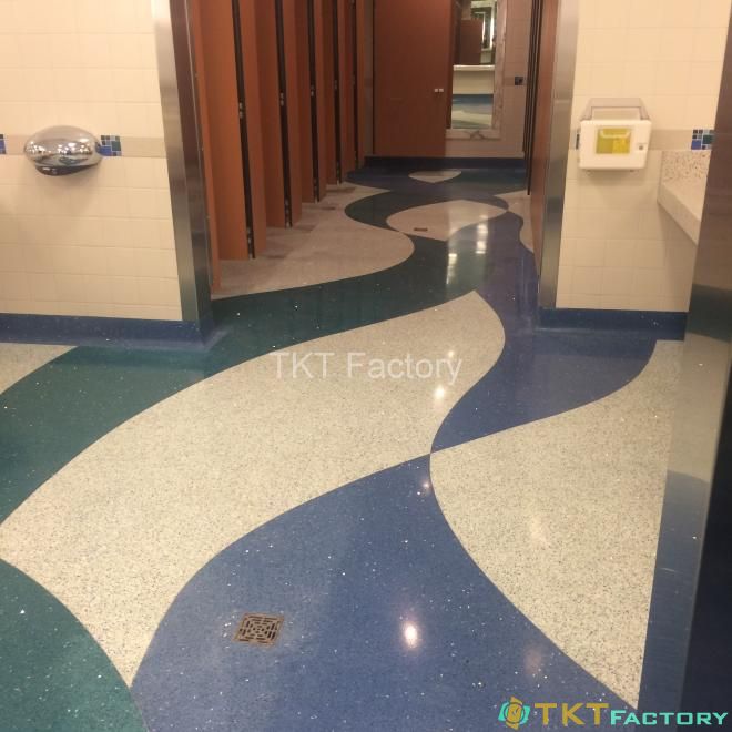 Sàn Terrazzo Epoxy thi công tại chỗ