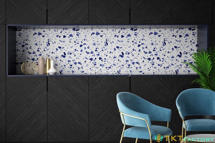 Tường Terrazzo đẹp mắt hiện đại