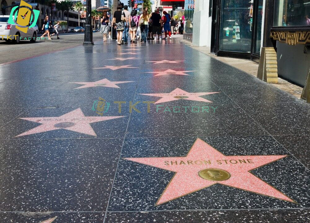 Hình ảnh: Kiến trúc gạch terrazzo công trình "Đại lộ danh vọng hollywood" Mỹ