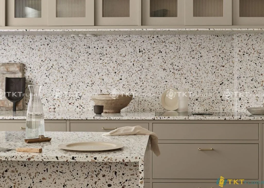 Terrazzo-op-bep