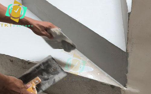 Hình ảnh: Sàn microcement bám trên mọi bề mặt 