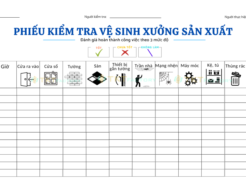 bieu mau ve sinh nha xuong khu vuc xuong san xuat