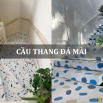 cầu thang đá mài