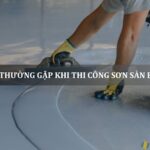 5 lỗi thường gặp khi thi công sơn sàn epoxy