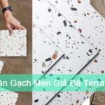 Sàn gạch men giả đá Terrazzo