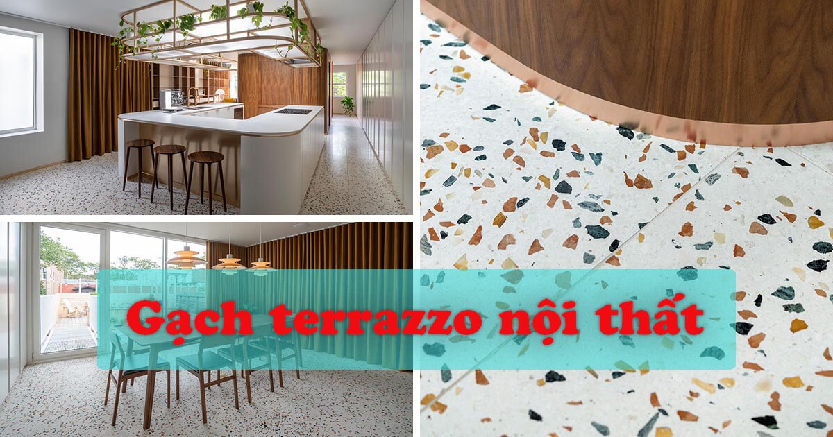 gạch terrazzo nội thất