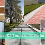 Gạch đá Terrazzo lát vỉa hè