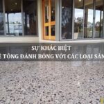 sự khác biệt sàn bê tông đánh bóng với các loại sàn khác