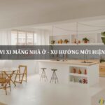 sàn vi xi măng nhà ở