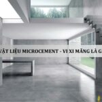 vật liệu microcement vi xi măng là gì