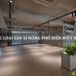 các loại sàn xi măng phổ biến hiện nay