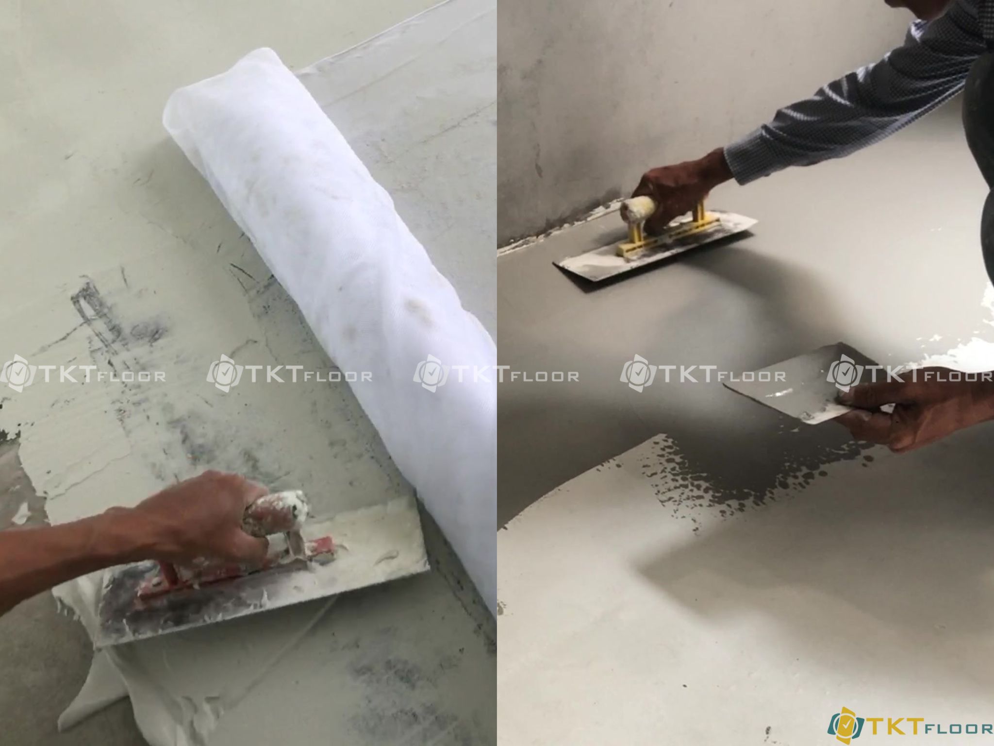 THI CÔNG SÀN MICROCEMENT BÌNH PHƯỚC CHO NHÀ Ở - TKT Floor