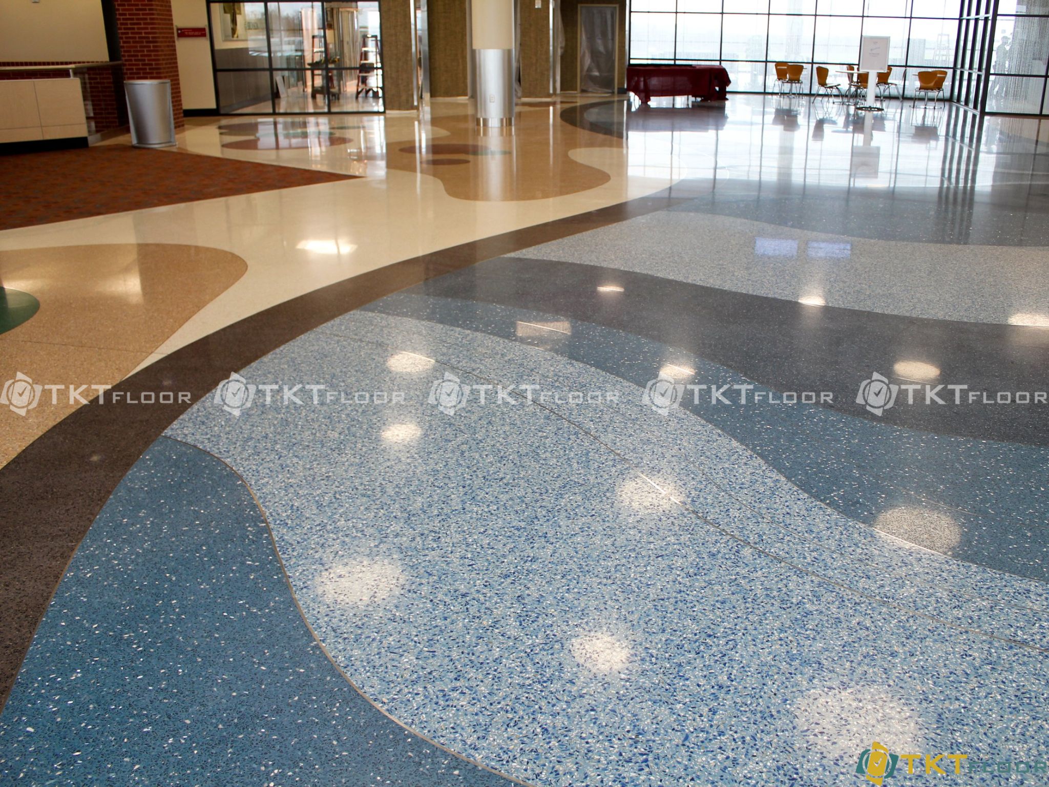 san terrazzo epoxy the he moi