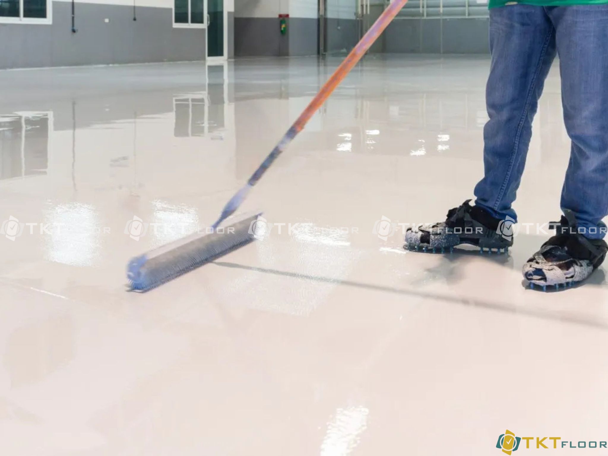 dịch vụ đánh bóng sàn đá cẩm thạch (marble) TKT Floor