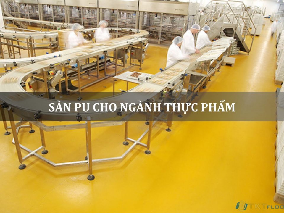sàn PU cho ngành thực phẩm