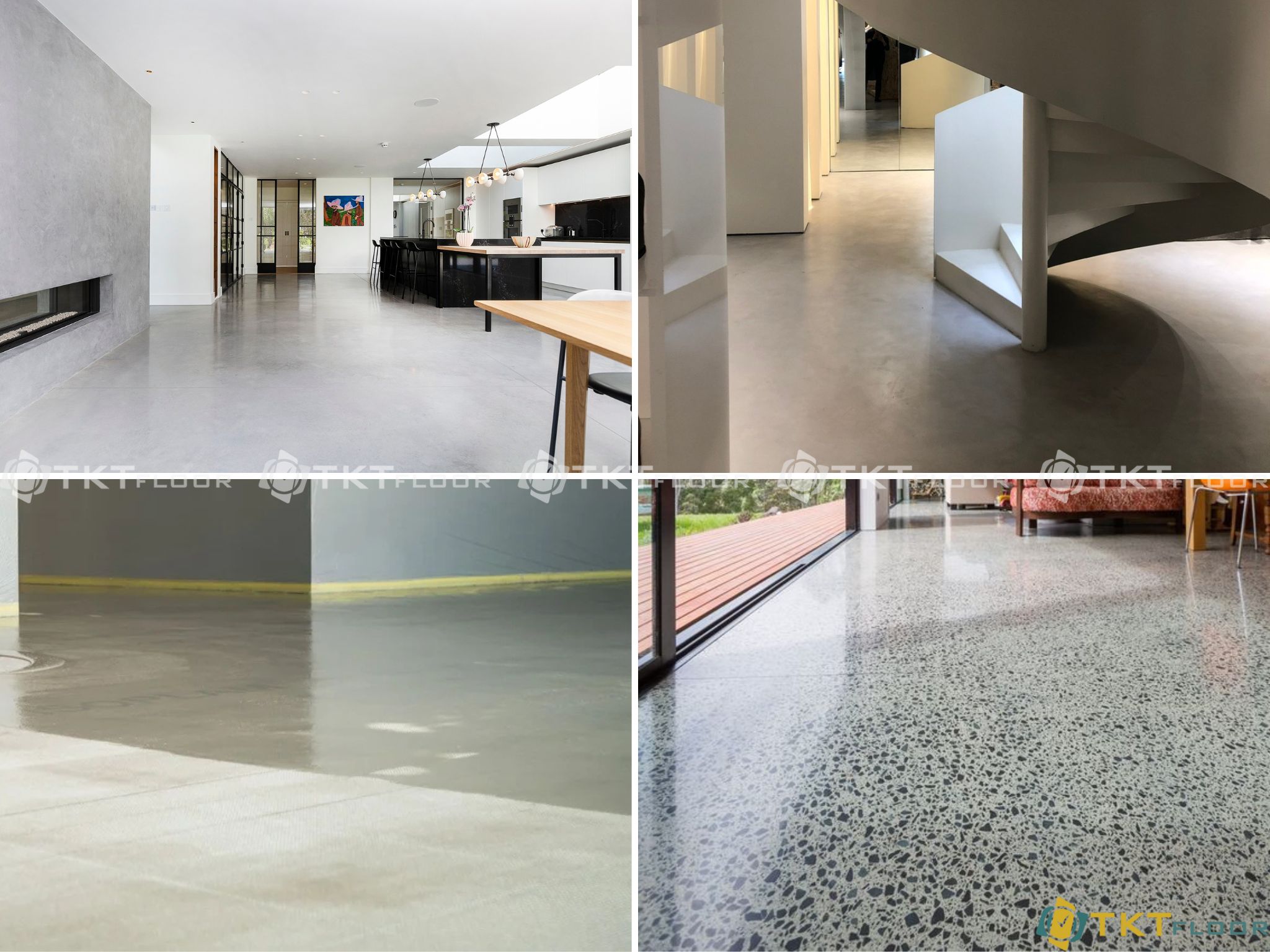 CÁC LOẠI SÀN TƯƠNG TỰ MICROCEMENT - TKT Floor