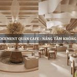 microcement quán cafe