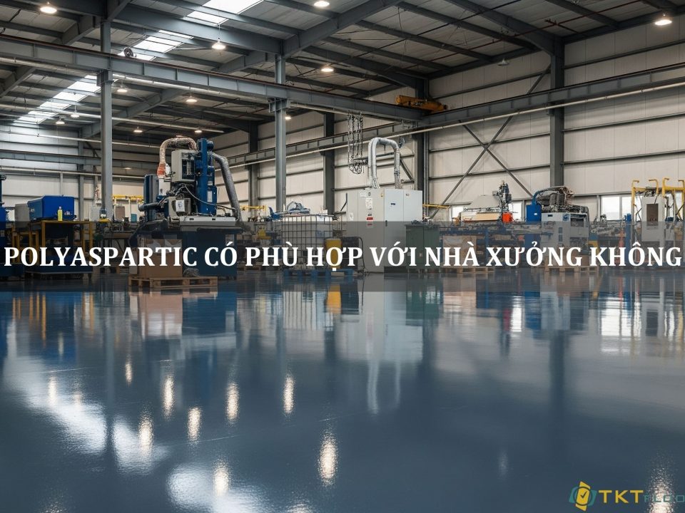 polyaspartic có phù hợp với nhà xưởng không