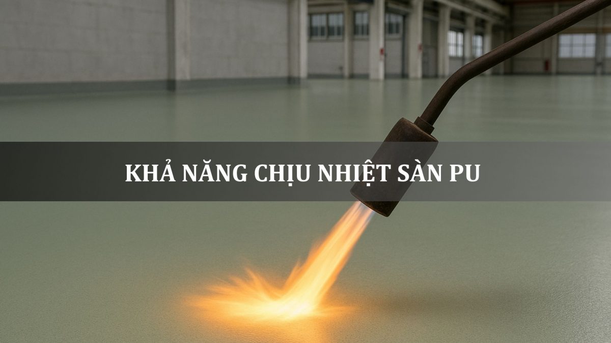 khả năng chịu nhiệt sàn PU