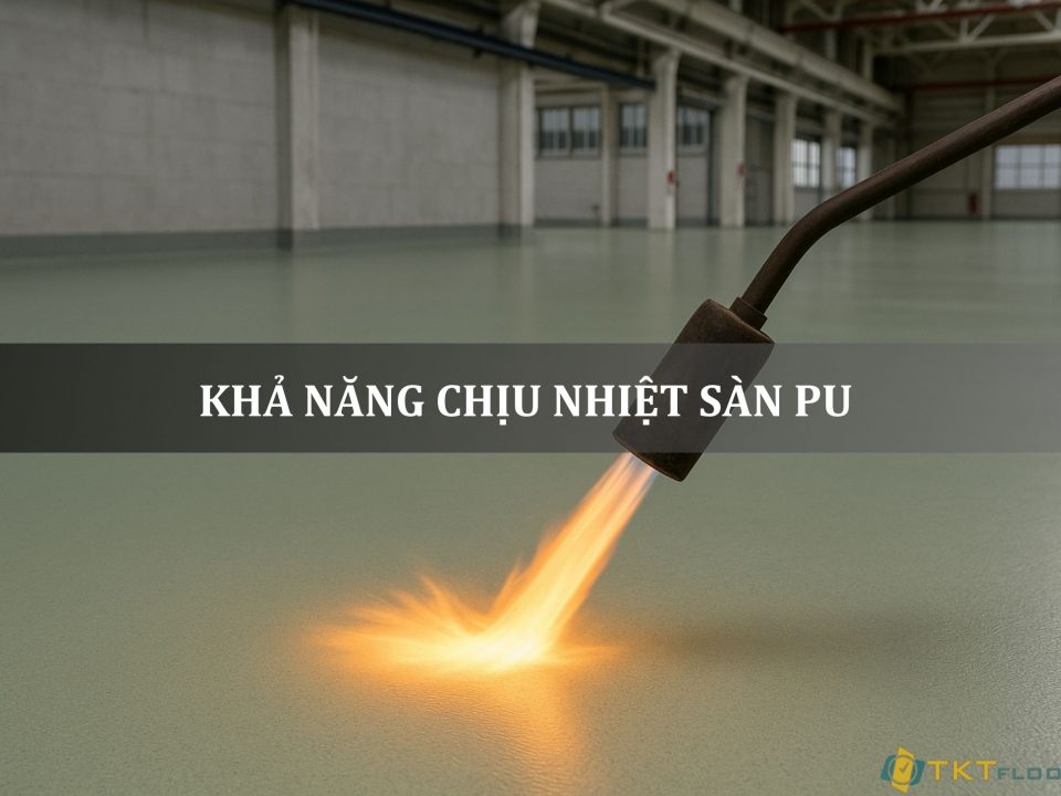 khả năng chịu nhiệt sàn PU