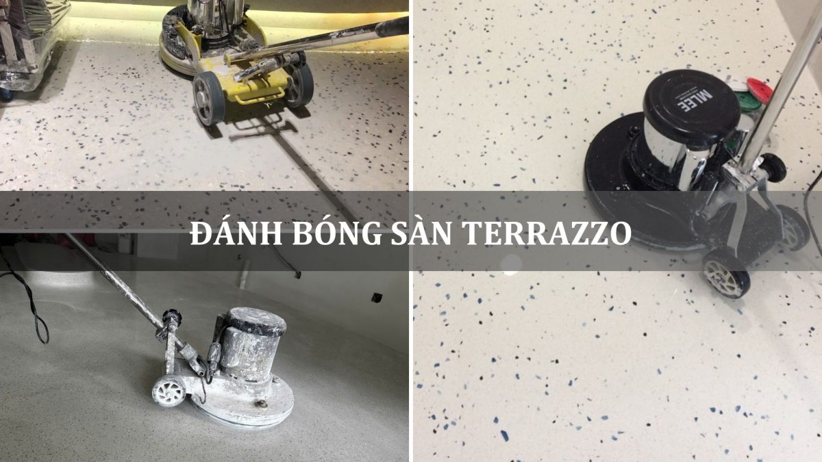 đánh bóng sàn terrazzo