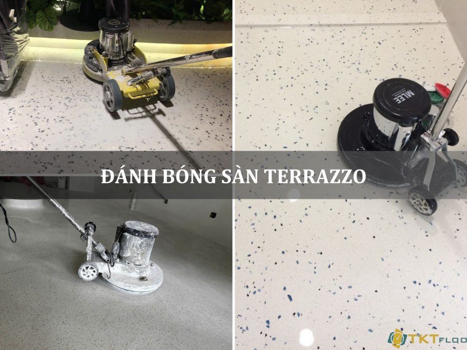 đánh bóng sàn terrazzo