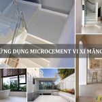 ứng dụng microcement vi xi măng