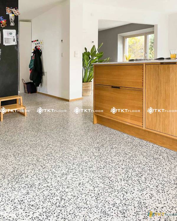 classical terrazzo san phong khach