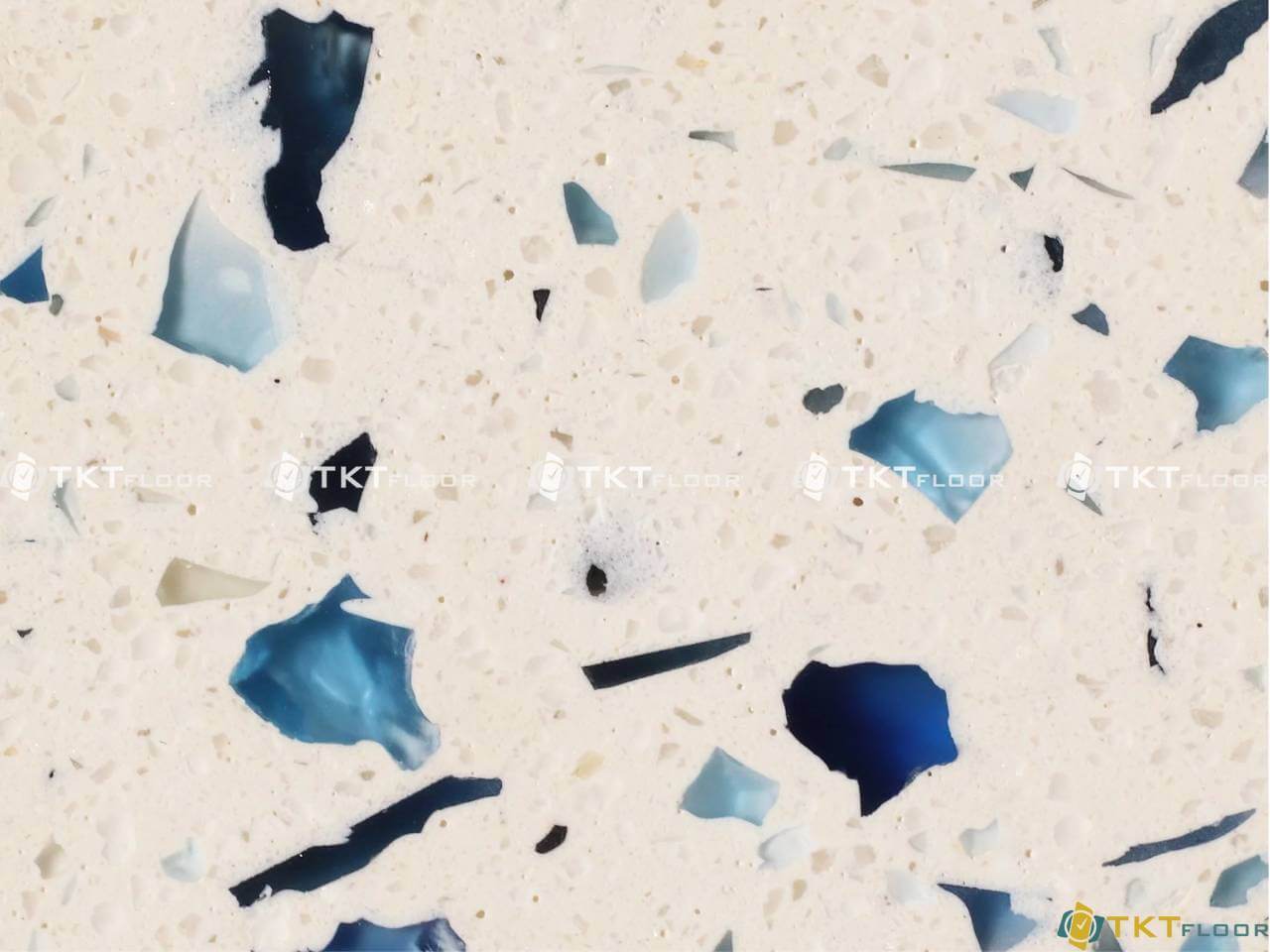 glass terrazzo